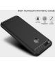 Xiaomi Mi A1 geborsteld TPU Hoesje Zwart