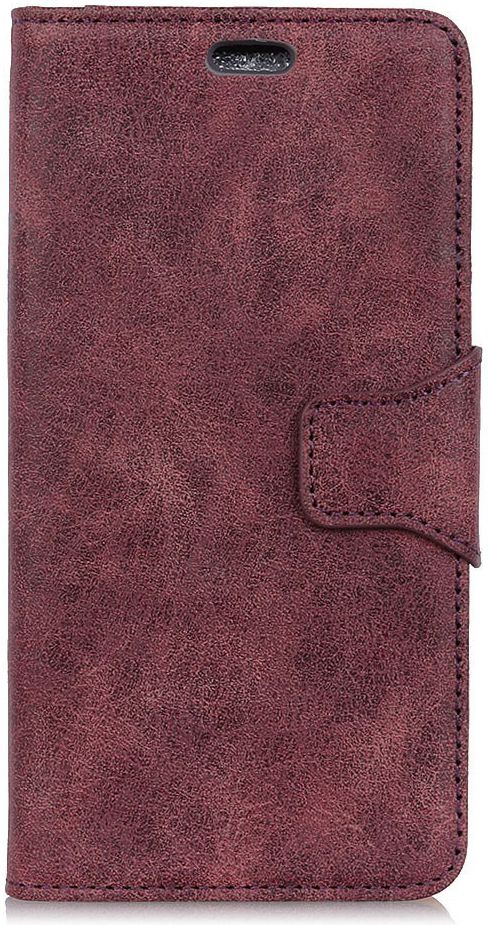 Samsung Galaxy A6 Vintage Portemonnee Hoesje Rood afbeelding 1