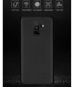Samsung Galaxy A6 Plus Carbon TPU Hoesje Roze Goud
