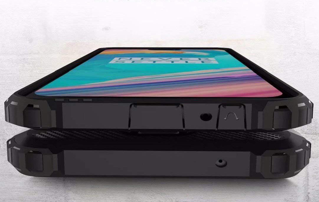 OnePlus 6 Hybride Hoesje Blauw afbeelding 4