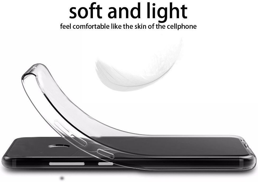 OnePlus 6 Hoesje Dun TPU Transparant afbeelding 4
