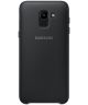 Originele Samsung Galaxy J6 (2018) Dual Layer Cover Zwart