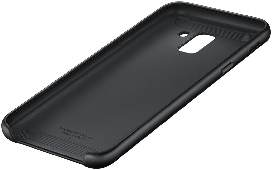 Originele Samsung Galaxy J6 (2018) Dual Layer Cover Zwart afbeelding 12