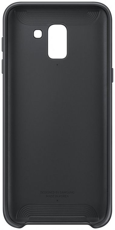 Originele Samsung Galaxy J6 (2018) Dual Layer Cover Zwart afbeelding 14