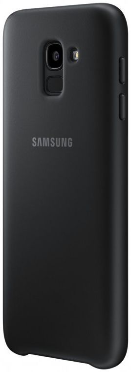 Originele Samsung Galaxy J6 (2018) Dual Layer Cover Zwart afbeelding 4