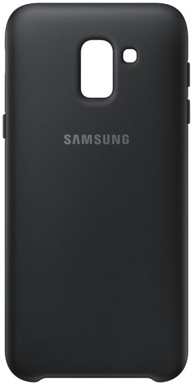 Originele Samsung Galaxy J6 (2018) Dual Layer Cover Zwart afbeelding 7