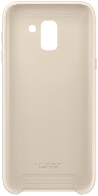 Originele Samsung Galaxy J6 (2018) Dual Layer Cover Goud afbeelding 15