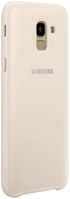 Originele Samsung Galaxy J6 (2018) Dual Layer Cover Goud afbeelding 7