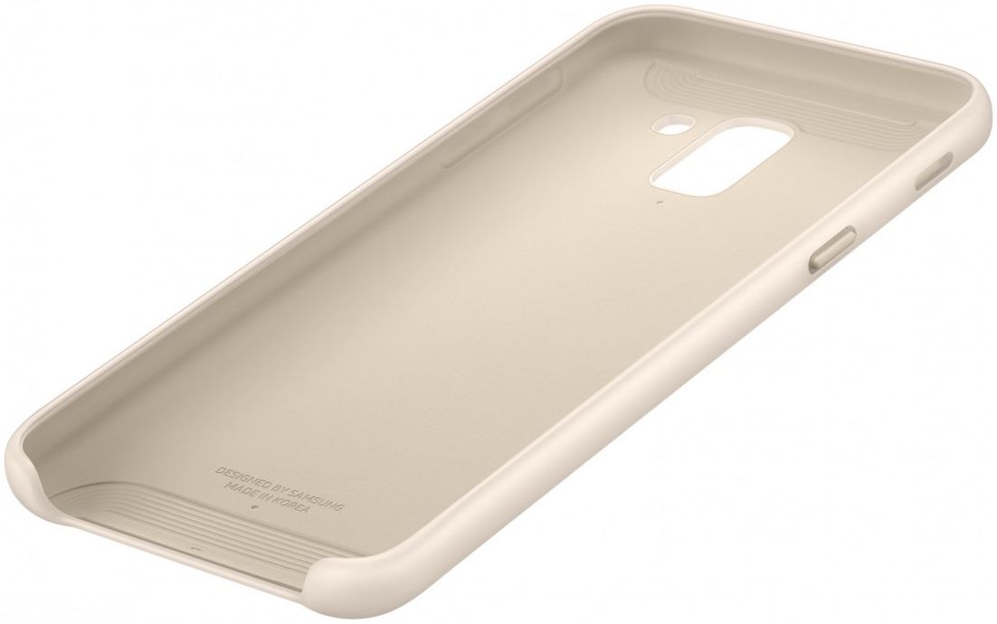 Originele Samsung Galaxy J6 (2018) Dual Layer Cover Goud afbeelding 9