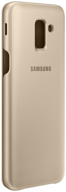 Samsung Galaxy J6 (2018) Wallet Cover Goud afbeelding 12