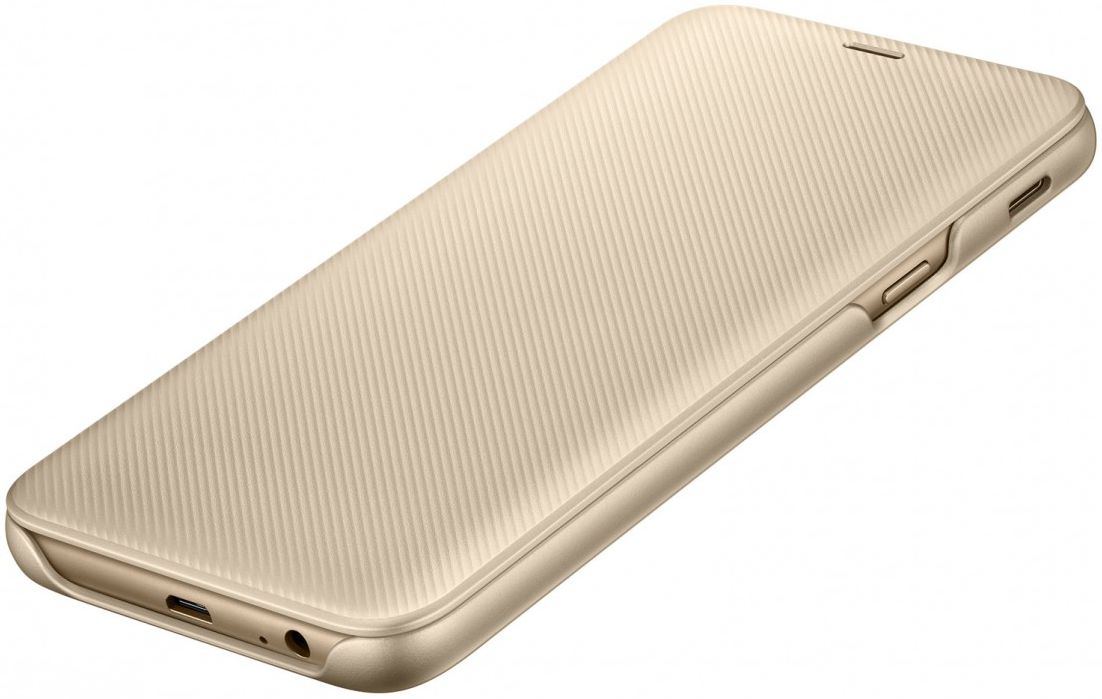 Samsung Galaxy J6 (2018) Wallet Cover Goud afbeelding 6