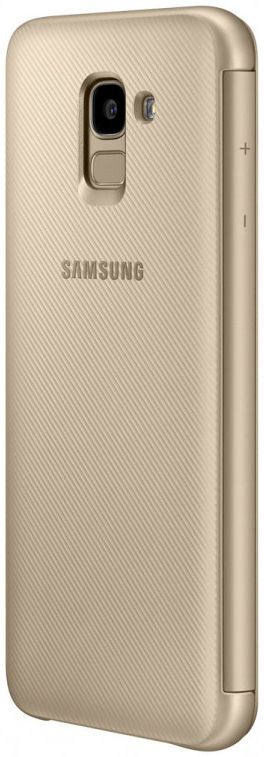 Samsung Galaxy J6 (2018) Wallet Cover Goud afbeelding 7