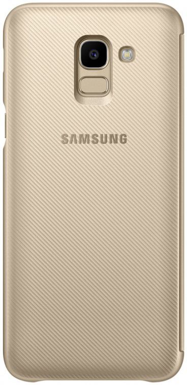 Samsung Galaxy J6 (2018) Wallet Cover Goud afbeelding 8