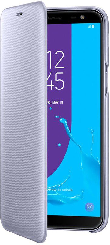 Samsung Galaxy J6 (2018) Wallet Cover Violet afbeelding 12