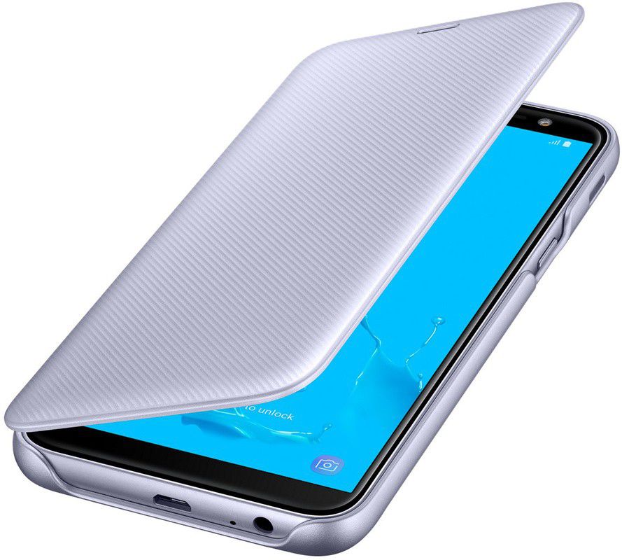 Samsung Galaxy J6 (2018) Wallet Cover Violet afbeelding 2