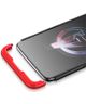 OnePlus 6 Matte Back Cover Zwart Rood