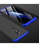 OnePlus 6 Matte Back Cover Zwart Blauw