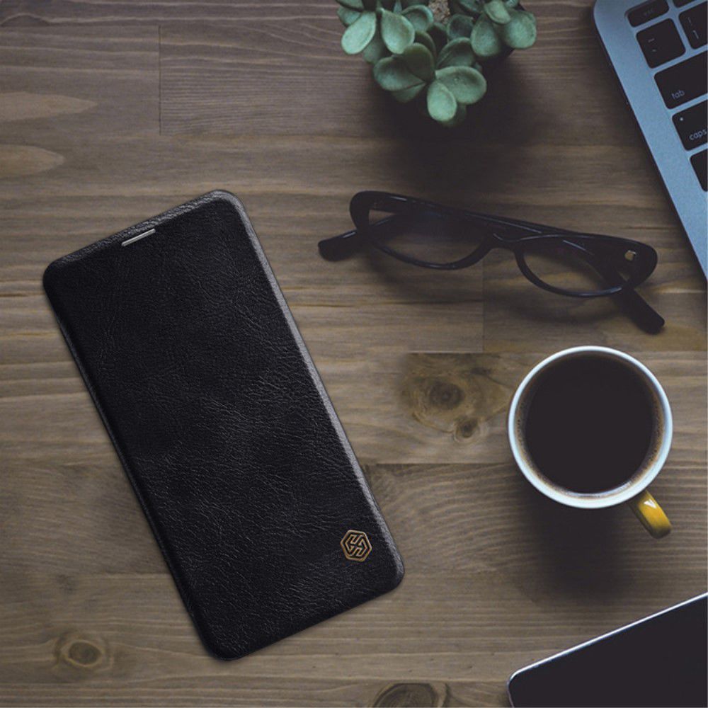 Nillkin Qin Series Flip Hoesje OnePlus 6 Zwart afbeelding 13