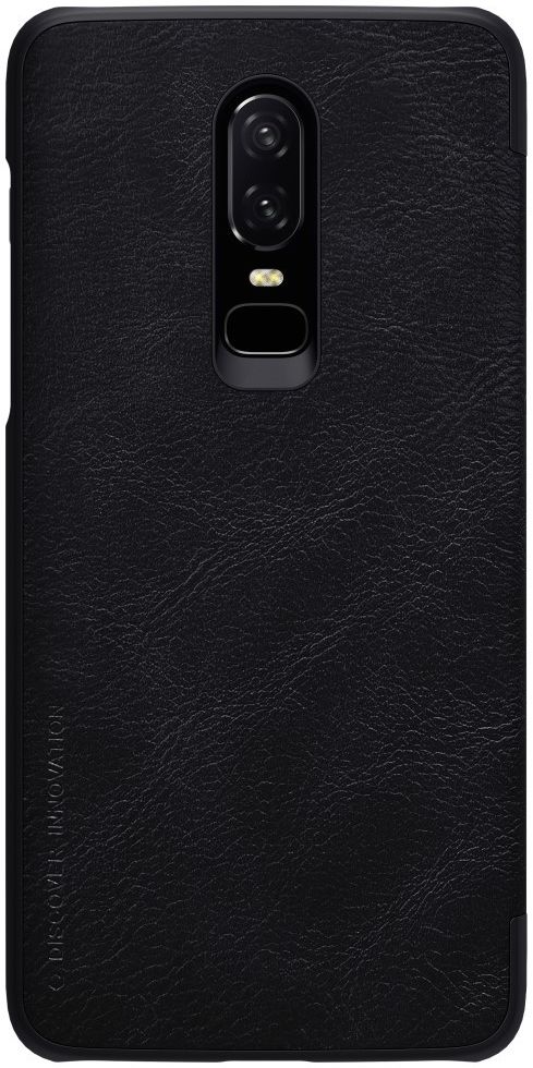 Nillkin Qin Series Flip Hoesje OnePlus 6 Zwart afbeelding 4
