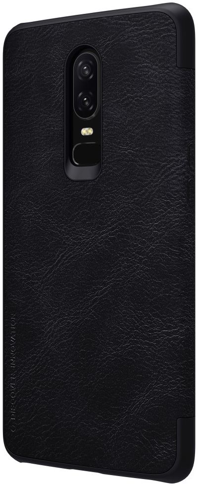 Nillkin Qin Series Flip Hoesje OnePlus 6 Zwart afbeelding 6