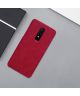 Nillkin Qin Series Flip Hoesje OnePlus 6 Rood