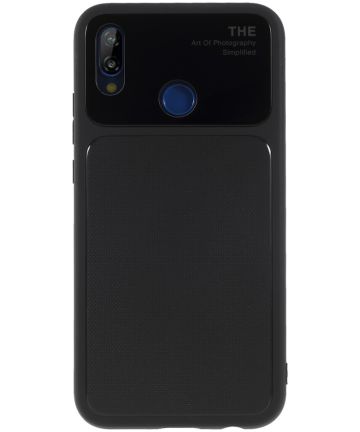 Huawei P20 Lite Tempered Glass Hoesje Zwart Hoesjes