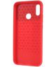 Huawei P20 Lite Tempered Glass Hoesje Rood