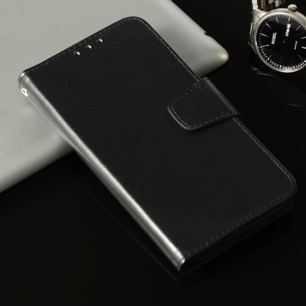 Nokia 6 (2018) Luxe Portemonnee Hoesje Zwart afbeelding 8
