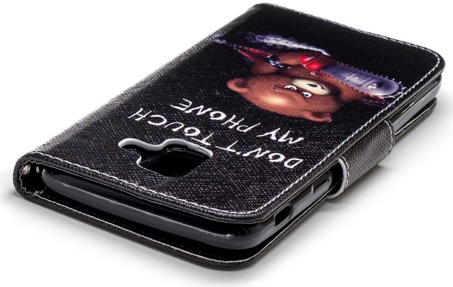 Samsung Galaxy A6 Portemonnee Hoesje met Teddy Print afbeelding 12