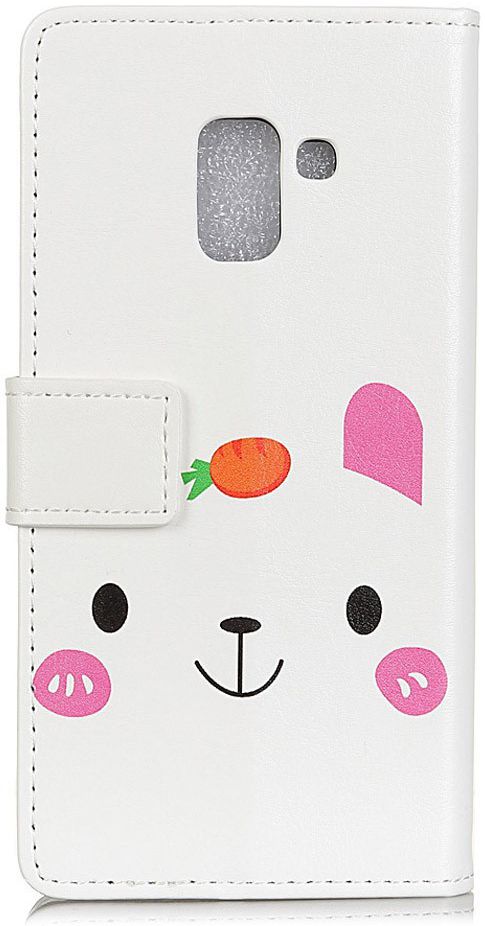 Samsung Galaxy A6 Portemonnee Hoesje met Konijn Print afbeelding 9