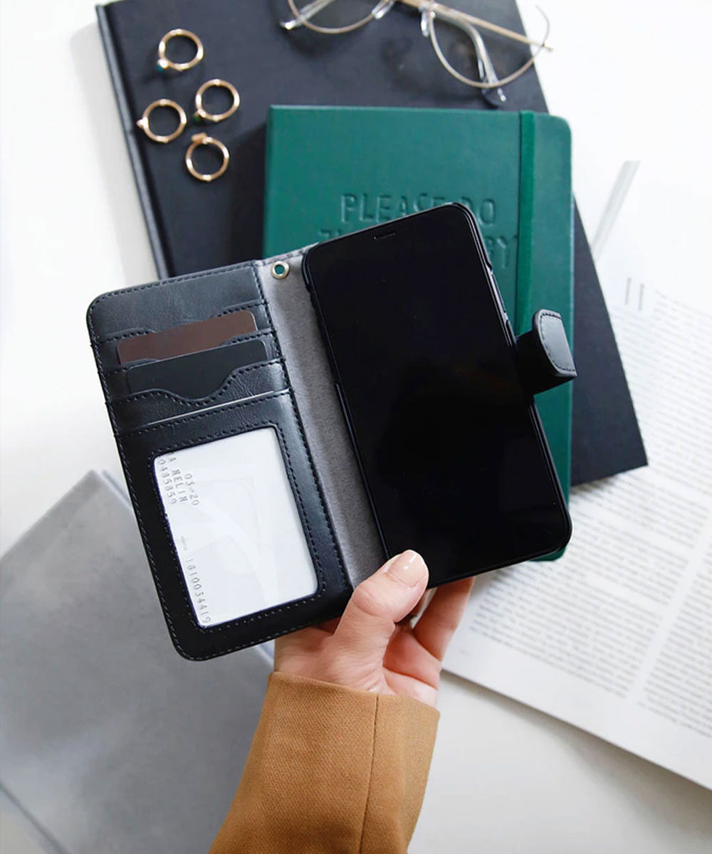 iDeal of Sweden iPhone 8 / 7 / 6(s) Magnet Wallet+ Hoesje Zwart afbeelding 7