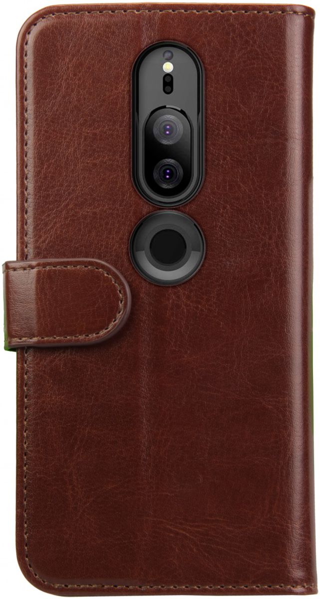 Rosso Element Sony Xperia XZ2 Premium Hoesje Book Cover Bruin afbeelding 5