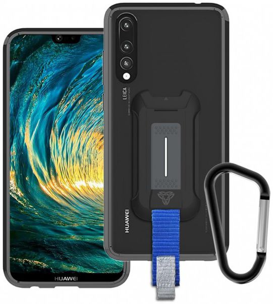 Armor X BX-Series Huawei P20 Pro Robuust Hoesje Transparant Zwart afbeelding 1