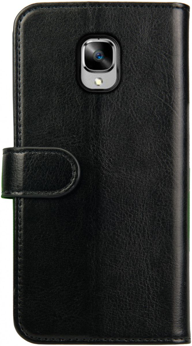 Rosso Element OnePlus 3T / 3 Hoesje Book Cover Zwart afbeelding 2