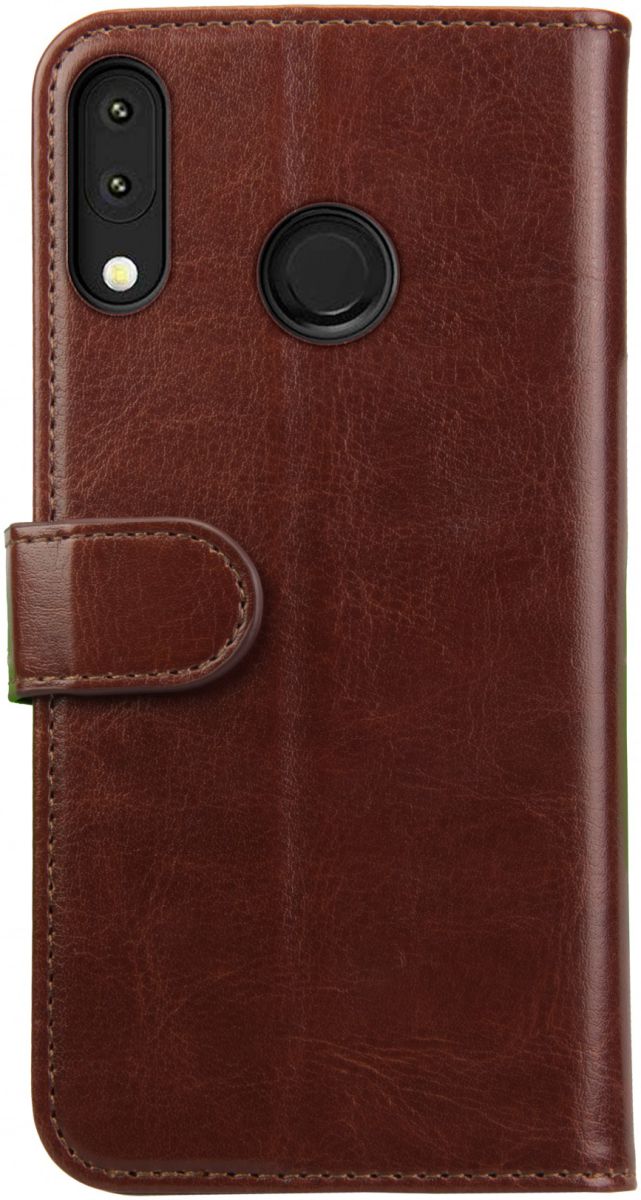 Rosso Element Asus ZenFone 5Z / 5 Hoesje Book Cover Bruin afbeelding 4