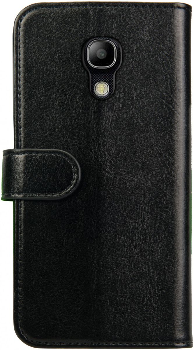 Rosso Element Samsung Galaxy S4 Mini Hoesje Book Cover Zwart afbeelding 2