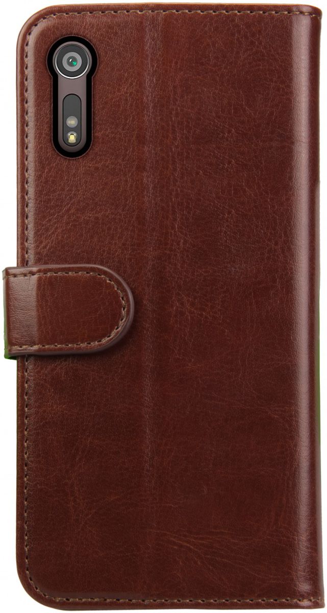 Rosso Element Sony Xperia XZ Hoesje Book Cover Bruin afbeelding 5