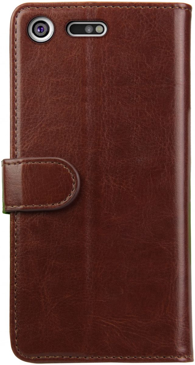 Rosso Element Sony Xperia XZ Premium Hoesje Book Cover Bruin afbeelding 5