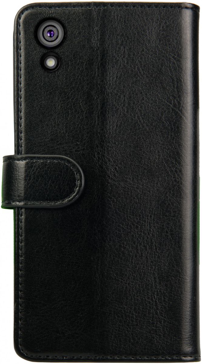 Rosso Element Sony Xperia XA1 Hoesje Book Cover Zwart afbeelding 2