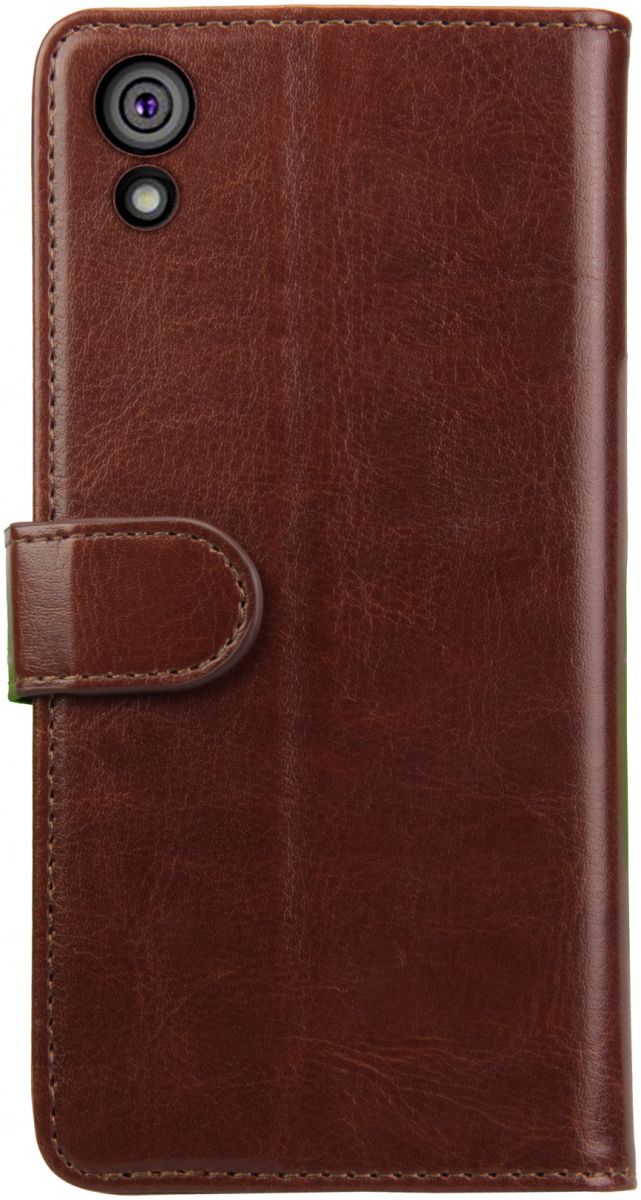 Rosso Element Sony Xperia XA1 Hoesje Book Cover Bruin afbeelding 4