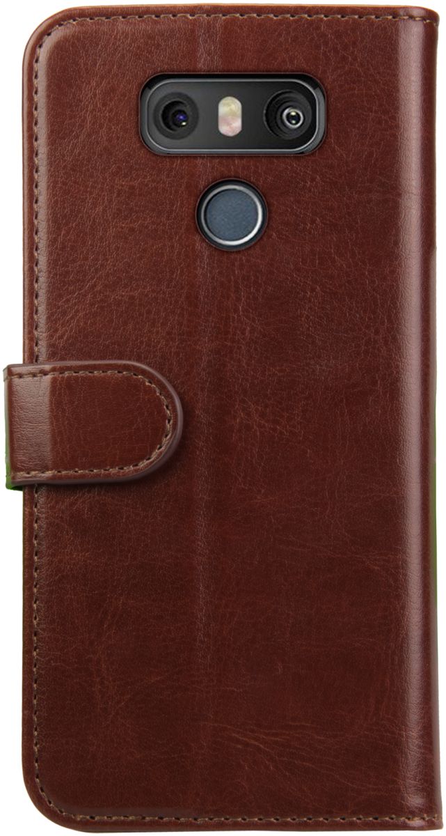 Rosso Element LG G6 Hoesje Book Cover Bruin afbeelding 4