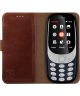 Rosso Element Nokia 3310 (2017) Hoesje Book Cover Bruin