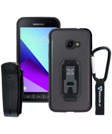 Armor X BX-Series Galaxy Xcover 4/4s Robuust Hoesje Transparant Zwart Hoesjes