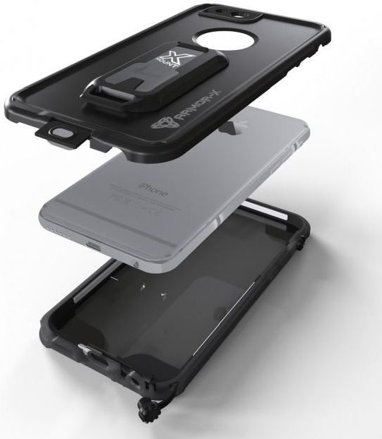 Armor X MX-Series Apple iPhone 6(s) Waterdicht Hoesje Zwart afbeelding 8