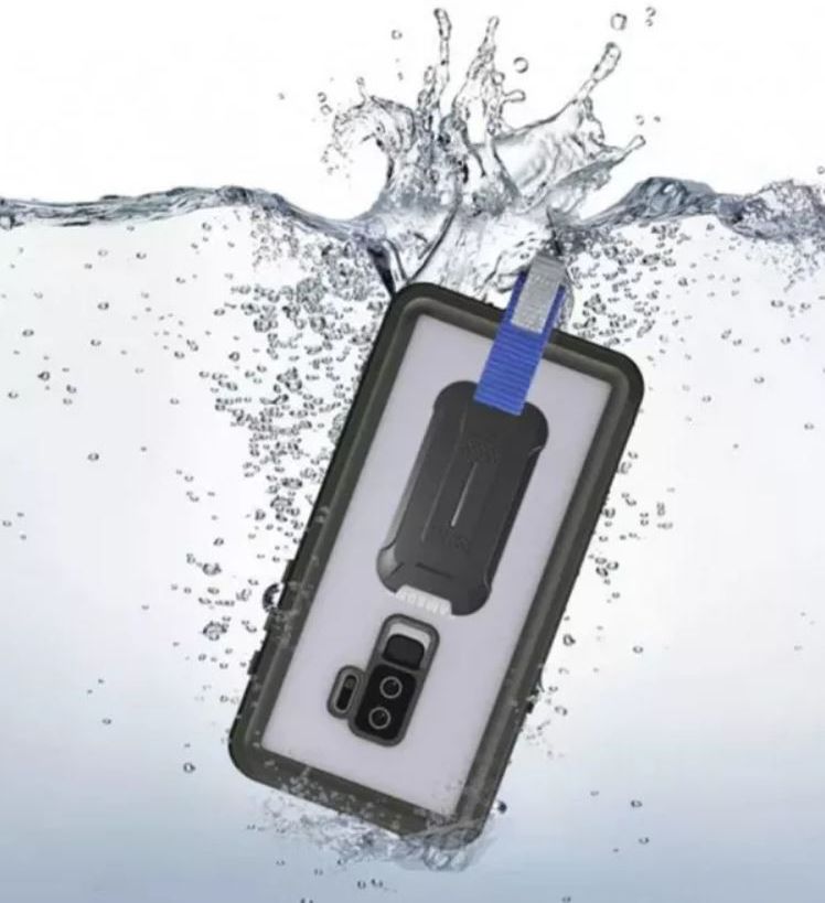Armor X MX-Series Galaxy S9 Waterdicht Hoesje Transparant Zwart afbeelding 2