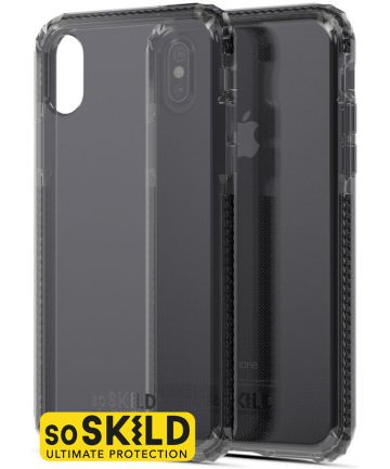 SoSkild iPhone XS / X Grijs Hoesje Defend Heavy Impact Backcover Hoesjes