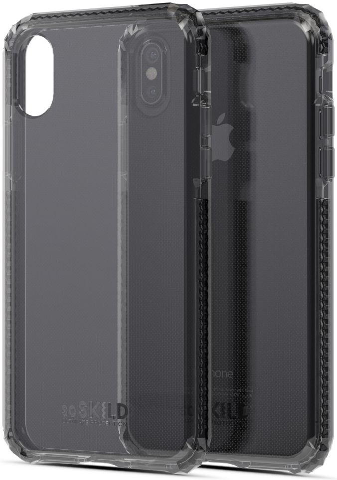 SoSkild iPhone XS / X Grijs Hoesje Defend Heavy Impact Backcover afbeelding 4