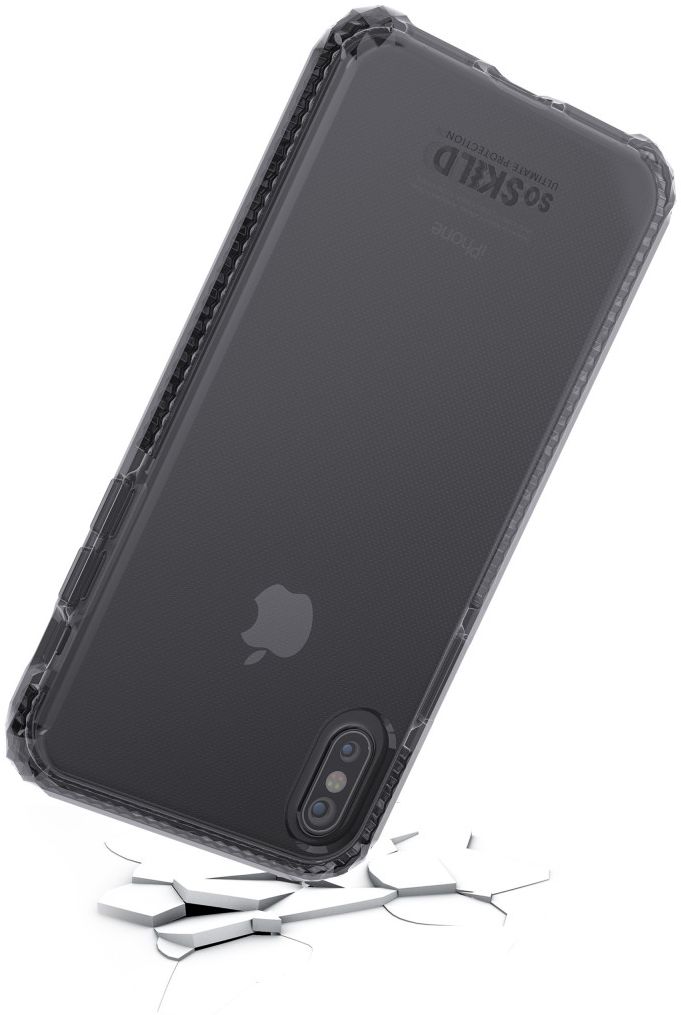 SoSkild iPhone XS / X Grijs Hoesje Defend Heavy Impact Backcover afbeelding 5