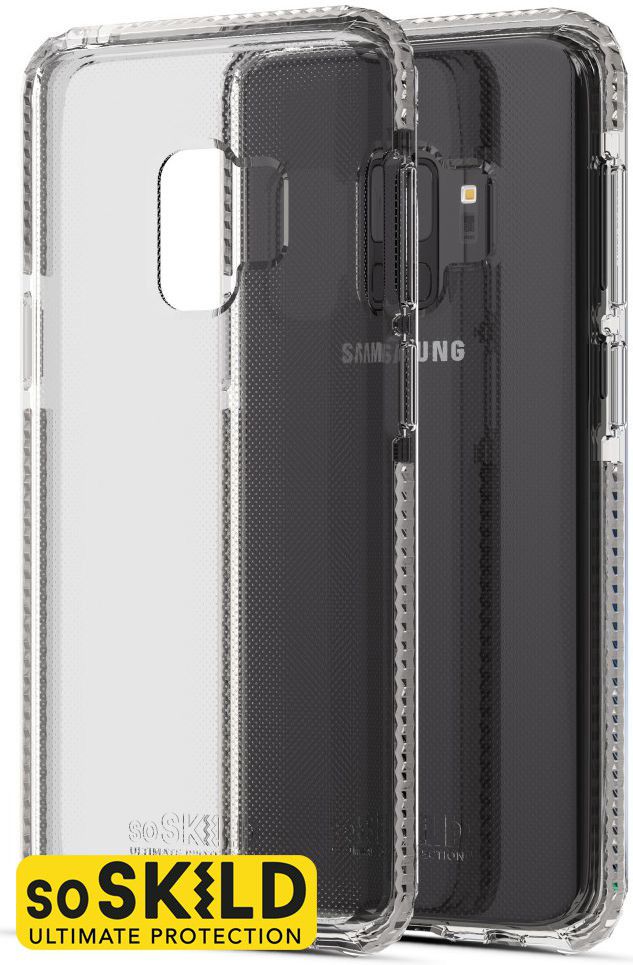 SoSkild Galaxy S9 Transparant Hoesje Defend Heavy Impact Backcover afbeelding 1