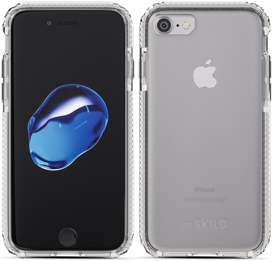 SoSkild iPhone 8 / 7 Transparant Hoesje Defend Heavy Impact Backcover afbeelding 4